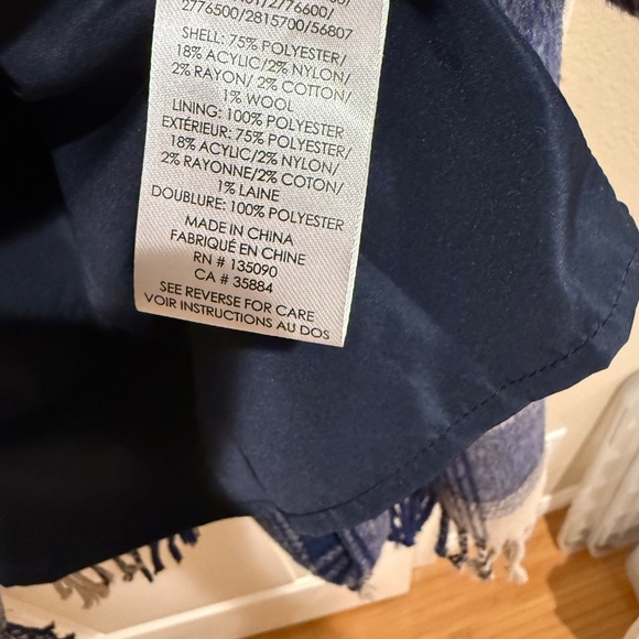 Z Supply Ynez Fringe Plaid Coat - Picture 5 of 5